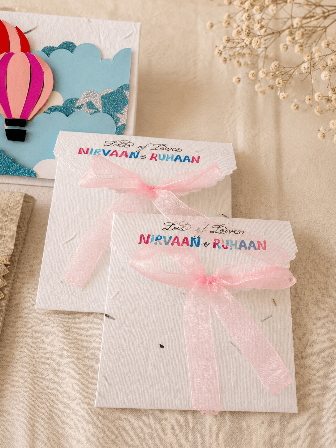 Tiny Wishes: Cloud Nine — Seed Paper Envelopes (pack of 5) view 3