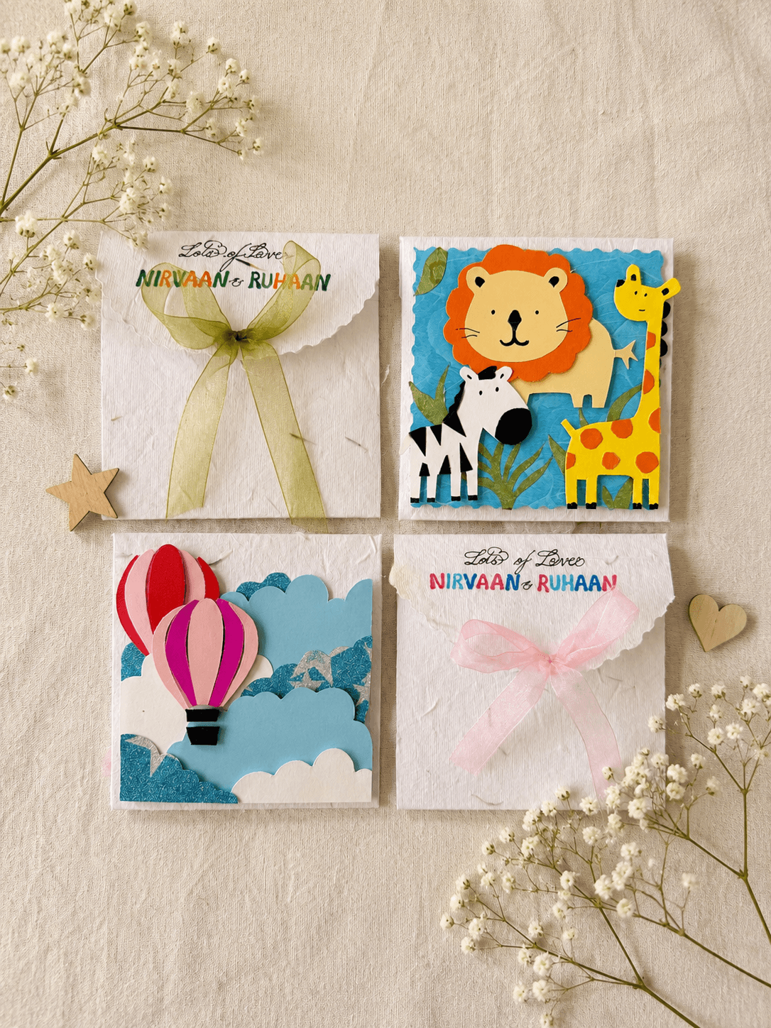Tiny Wishes: Cloud Nine — Seed Paper Envelopes (pack of 5) view 6
